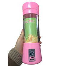 Load image into Gallery viewer, 3 Colors 380ml Portable USB Juicer Cup